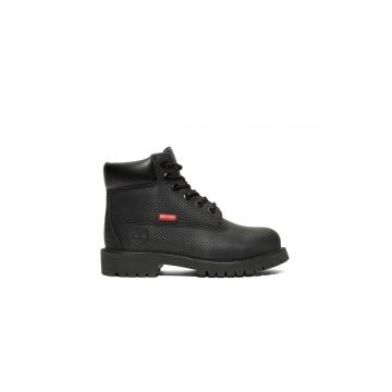 Ghete copii -  303228 - Piele naturala - Negru
