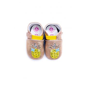 Botosei -  din piele - model ananas - K1596-28