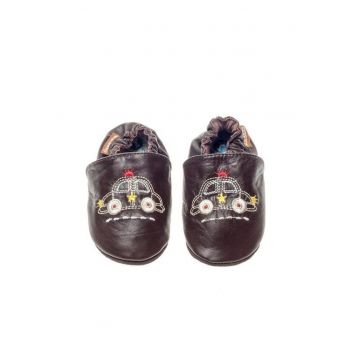 Botosei -  piele naturala - cu elastic - model masina - K1596-4A