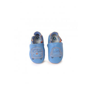 Botosei -  piele naturala - cu elastic - model masini - K1596-21
