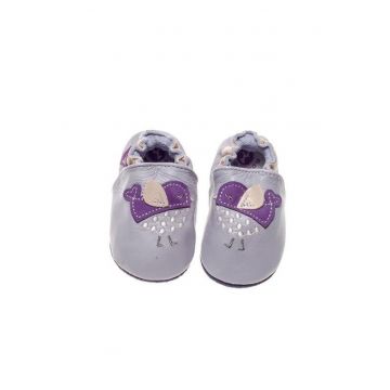 Botosei -  piele naturala - cu elastic - model puisor - K1596-5