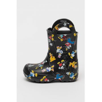 Cizme de ploaie cu imprimeu desene animate