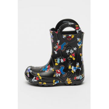 Cizme de ploaie cu imprimeu desene animate