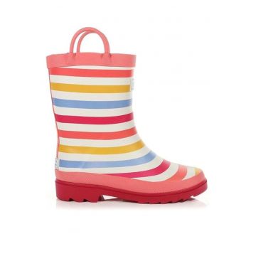 Cizme Wellington copii  impermeabile - multicolor - cauciuc