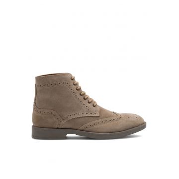 Ghete barbati -  590558816676443 - Piele naturala - Bej