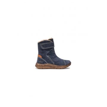 Ghete dama  300899434 - Piele naturala - Albastru