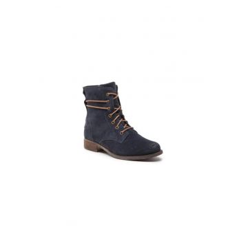 Ghete dama  300932599 - Piele naturala - Albastru