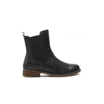 Ghete dama  300932605 - Piele naturala - Negru - Negru