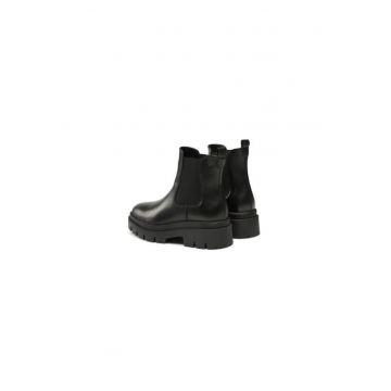 Ghete dama  303133405 - Piele naturala - 40 EU - Negru