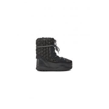 Ghete dama  303158989 - Piele ecologica - Negru