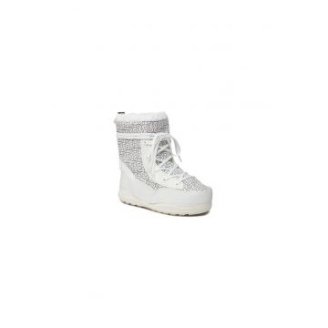 Ghete dama  303159122 - Piele ecologica - Alb