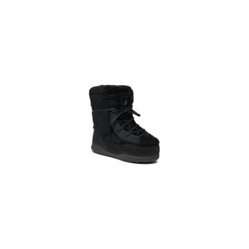 Ghete dama  303159214 - Piele naturala - 35 EU - Negru