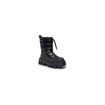 Ghete dama  303236205 - Piele ecologica - 36 EU - Negru