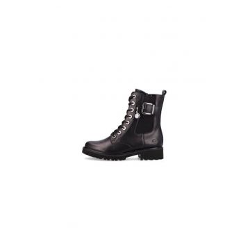 Ghete dama  303252168 - Piele naturala - 36 EU - Negru