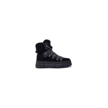 Ghete dama  304245411 - Piele naturala - 41 EU - Negru