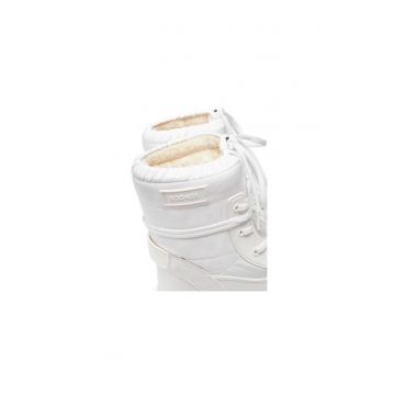 Ghete dama  304245473 - Textil - Alb