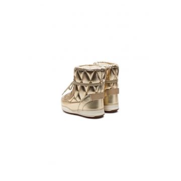 Ghete dama  304245602 - Piele naturala - Auriu