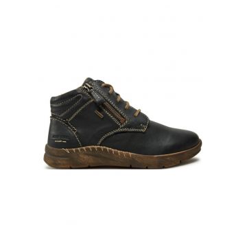 Ghete dama  304272226 - Piele naturala - Negru