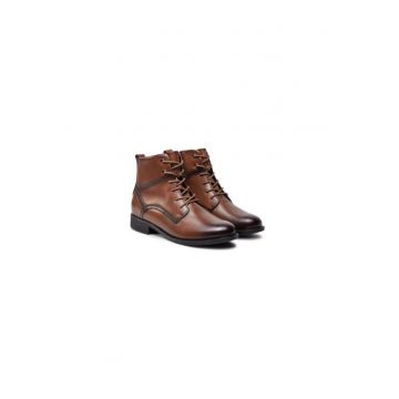 Ghete dama  304272592 - Piele naturala - 38 EU - Maro