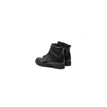 Ghete dama  304272608 - Piele naturala - Negru