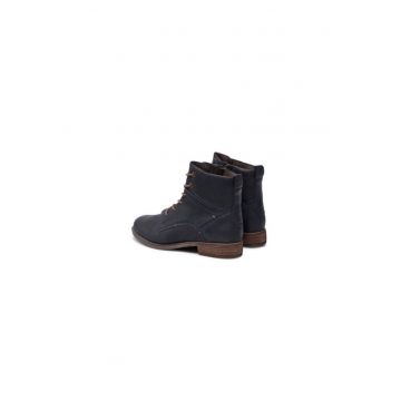 Ghete dama  304272684 - Piele naturala - Albastru