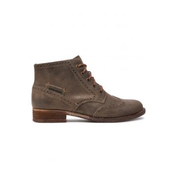 Ghete dama  304276460 - Piele naturala - Gri