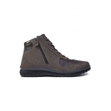 Ghete dama  304472794 - Piele naturala - Gri