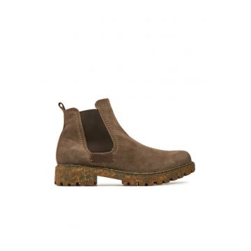 Ghete dama  304986710 - Piele naturala - Maro - Maro