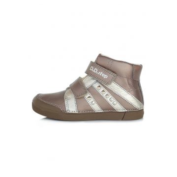 Ghete Neimblanite -  Flexibile - Fete - din Piele - A068-583 - 25 - Crem