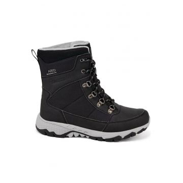 Ghete sport dama  Somoni impermeabile - negru - material sintetic - pentru activitati in aer liber