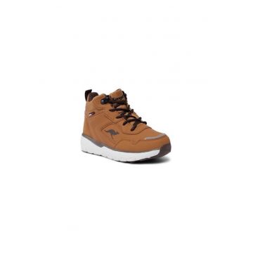 Ghete baieti  301088684 - Piele ecologica - 34 EU - Maro