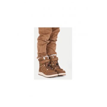 Ghete baieti  303958015 - Piele ecologica - 32 EU - Maro