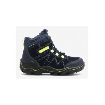 Ghete baieti  5905588079576 - Piele naturala - Albastru