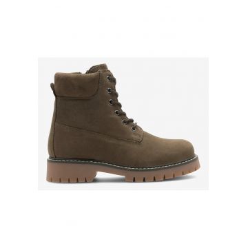 Ghete baieti  5905588139034 - Piele naturala - Verde