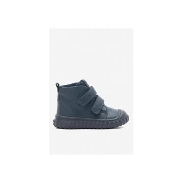 Ghete baieti  5905588722618 - Piele naturala - 22 EU - Albastru
