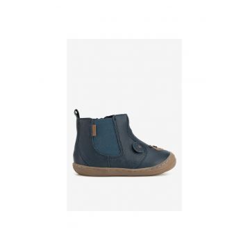 Ghete baieti  5905588815648 - Piele naturala - 20 EU - Albastru