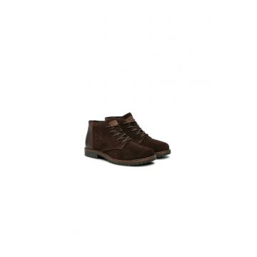 Ghete barbati  304524011 - Piele naturala - 43 EU - Maro