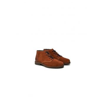 Ghete barbati  304524035 - Piele naturala - 45 EU - Maro