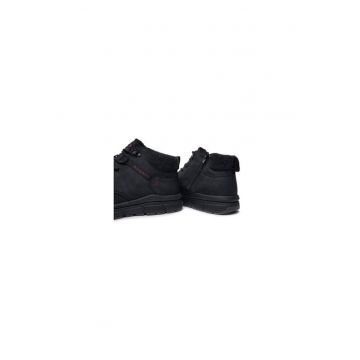Ghete barbati  304524165 - Piele ecologica - 40 EU - Negru
