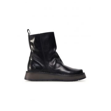 Ghete dama  207475830 - Piele naturala - 35 EU - Negru