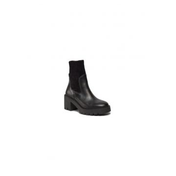Ghete dama  303142117 - Piele naturala - 41 EU - Negru