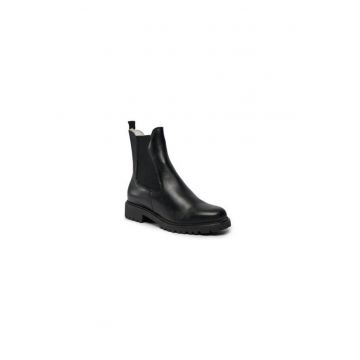 Ghete dama  303142582 - Piele naturala - Negru