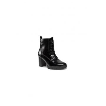 Ghete dama  303142797 - Piele ecologica - Negru