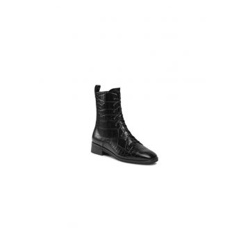 Ghete dama  303531775 - Piele naturala - Negru