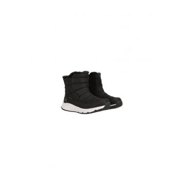 Ghete dama  303958275 - Piele ecologica - Negru