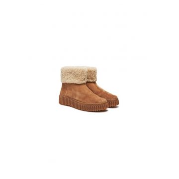 Ghete dama  304162695 - Piele naturala - 36 EU - Maro