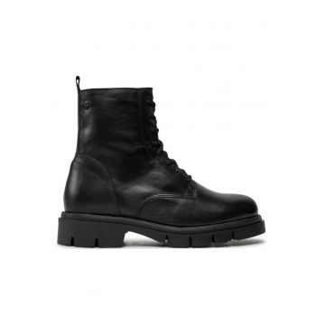 Ghete dama  304293160 - Piele naturala - 36 EU - Negru