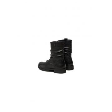 Ghete dama  304293252 - Piele naturala - Negru