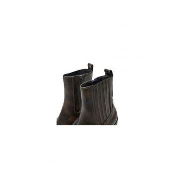 Ghete dama  304294556 - Piele ecologica - 36 EU - Maro