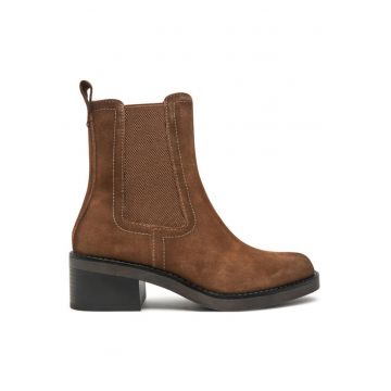 Ghete dama  304294624 - Piele naturala - 37 EU - Maro